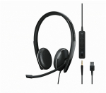 EPOS ADAPT SC 165 USB II - Headset on-ear wired USB 3.5 mm jack