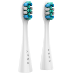 AENO Replacement toothbrush heads, White, Dupont bristles, 2pcs in set (for ADB0007/ADB0008)