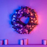Twinkly eelvalgustatud kroonus 50 RGB LED Roheline juhtme Tp C