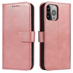 Hurtel Wallet Case with Stand for iPhone 15 Pro Max Magnet Case - Pink