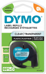 DYMO LetraTAG 12 mm plastiklint, lbipaistev, 4 m (S0721530)