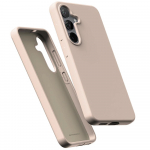 Mercury Etui Pure Magsafe Silicone do Samsung Galaxy S25 Plus piaskowy