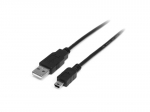 StarTech.com 1 m Mini USB 2.0 kaabel AMini B M/M USB-kaabel 1 m must