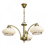 ActiveJet Klassikaline kattelamp RITA Patina kolm 3xE27 E27-lampeid kojutrile