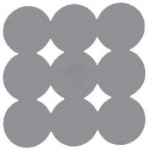 Gedy Bathmat 55X55CM Grey