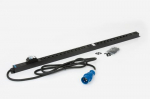 Triton RAB-PD-X53-X1 toitejaotur (PDU) 24 vahelduvvoolu pistikupesaga 1U must