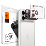 Spigen Optik Pro XL GLAS.TR EZ FIT tempereeritud klaas iPhone 18 Pro jaoks - Dark Cherry