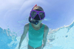 Bestway Diving Set Mask with Tube Pink 24070