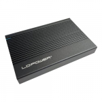 LC-POWER LC-25U3-C salvestusdraivi korpus HDD/SSD korpus Must 2.5