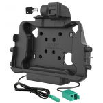 RAM Mounts RAM POWER + DUAL USB-A DATA KEY LOCKING CRADLE FOR