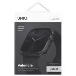 UNIQ Valencia case Apple Watch Series 42mm midnight black