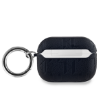 Karl Lagerfeld PU Embossed Choupette Peakatteline AirPods Pro jaoks Must