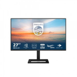 PHILIPS 1000 seerija 27E1N1600AE/00 arvutimonitor 68,6 cm (27) 2560 x 1440 pikslit Quad HD LCD must