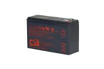 CSB Battery Platsacid plema bateria 12V 6.4Ah@C20 24W@15min -F1, +F2 Pb AGM VRLA CSB