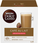 Dolce Gusto Cafe Au Lait Decaffeinated Coffee Capsule 16pcs, 3-PACK