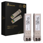 Extralink SFP28 25G 2-pack | SFP28 moodul | 25Gbps, LC/UPC Duplex, 850nm, 100m, multi mode, DOM