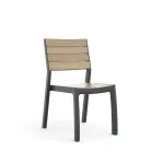 KETER Garden chair Deco Corale teak tone/gray