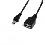 StarTech.com 1 ft Mini USB 2.0 kabel - USB A Mini B F/M
