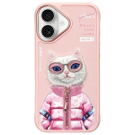 NIMMY case COOL AND CUTE 2.0 Kat iPhone'i 16 jaoks roosa