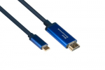 Good Connections SmartFLEX USB-C adapter bluus 3m HDMI