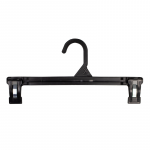 Ordinett Text: Riidepuud klambritega 2 tk, plastist, Noir, 30x1,75x14,5cm, must