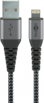 Goobay 49268 Lightning-kaabel 1 m hall, hbe
