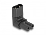 Delock Netikoneadapter IEC 60320 - C8 C7, tkk / klapikone