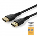 StarTech.com 3ft (1m) Slim HDMI 2.0 kabel, elastne ja premium sertifitseeritud HDMI kord Ethernetiga, UHD 4K 60Hz HDR10, kestlik Aramid krgkvaliteedi katega