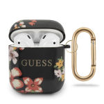 GUESS GUACA2TPUBKFL04 AirPods-i lemistribu/kinnitus, must, nr 4 Flower Collection