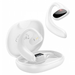 Borofone BW22 TWS 5.3 BT spordikuulmikud nutika LED-iga, 10 tundi kestev aku, valge