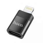 Adapter USB-C Lightning'i leminek Hoco UA17 must