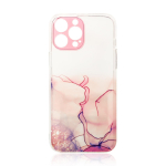 Hurtel Marble Case Cover for Samsung Galaxy A12 5G Gel Cover Marble Pink
