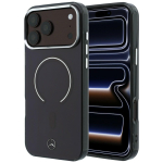 Mercedes Etui Double Layer Iconic Logo MagSafe do iPhone 18 Pro Max / 17 Pro Max burgundowy