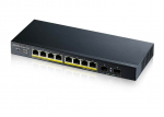 ZYXEL Lliti GS1900-10HP v2 8port L2 PoE 2xSFP 70W 802.3at
