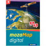 MOZAIK EDUCATION Multikeelne Geograafiline Digitaalne Atlas lemine Algkool. 1 aasta, 1 seade. 127 kaarti.