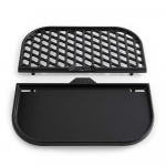 WEBER Two-piece Baking Tray Grill AND amp; Griddle Station