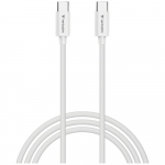 Verbatim Kaabli snkroonimine ja laadimine USB-C-st USB-C-sse, Essentials, 3 m, 100 W, valge 32409