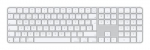 APPLE Magiline klaviatuur Universal USB + Bluetooth QWERTY Hispaania Valge