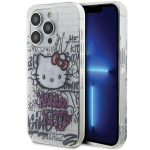 Hello Kitty HKHCP14LHDGPHT iPhone 14 Pro 6.1" biay/white hardcase IML Kitty On Bricks Graffiti