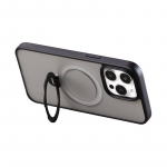 Joyroom Magnetkaitsega telefonimbris JR-BP004 iPhone 15 Pro Max jaoks (must)