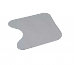 Douceur d`Interieur Bathmat WC Vitamine Grey 45 x 45 cm