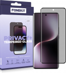 FoneKit Thjendus+ tieline kaitsmine mustades klaasides, Honor Magic7 Lite