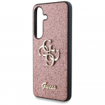 GUESS kest SAMSUNG S25 GUHCS25SHG4SGP (Fixed Glitter Big 4G) roosa