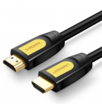 UGREEN 10128 HDMI kaabel 1,5 m HDMI tp A (Standard) Must, Kollane