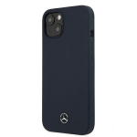 Mercedes MEHCP13SSILNA iPhone 13 mini 5.4" granatowy/navy hardcase Silikoon Line
