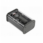 Gembird | Transparent QC3.0 Quick Charging Power Bank | PB09-TQC3-01 | 9000 mAh | Black