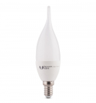 Bulb LED C37 E14 7W 230V warm white, flame