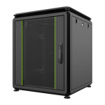 Lanview 19"" 12U Rack Cabinet 600 x 600 x 719mm Data Line - Black