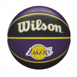 Wilson Wilson NBA Team Los Angeles Lakers Ball WTB1300XBLAL Black 7