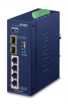 Planet IP30 6-Port Gigabit Switch with 4-Port 802.3AT POE+